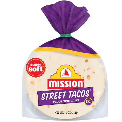 MISSION STREET TACOS FLOUR TORTILLAS