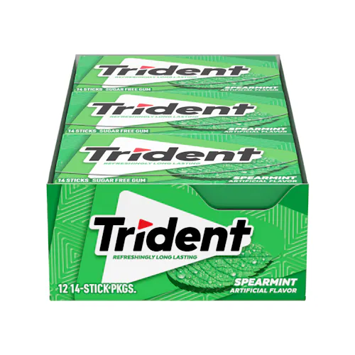 TRIDENT SPEARMINT GUM