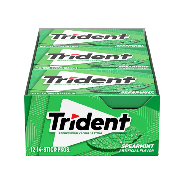 TRIDENT SPEARMINT GUM
