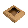 SCT HINGED 6X6 PIZZA BOX WITH WINDOW
