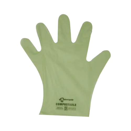 PLANETGARDS MEDIUM POLY COMPOSTABLE GLOVES