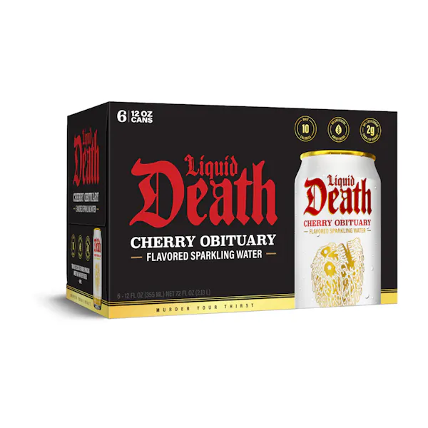 LIQUID DEATH CHERRY OBITUARY