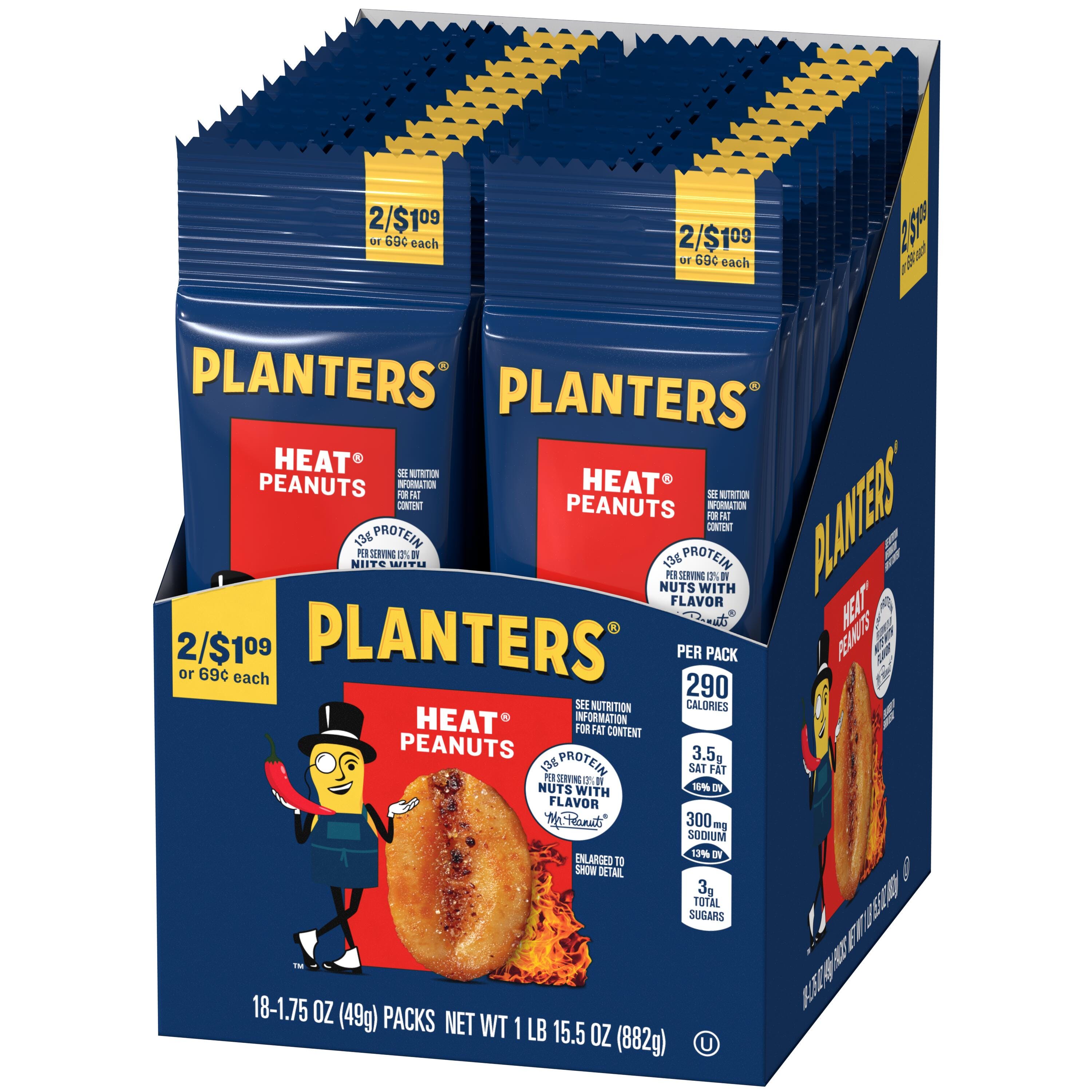PLANTERS HEAT PEANUTS