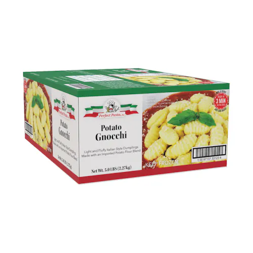 PERFECT PASTA POTATO GNOCCHI RAW FROZEN 5LB