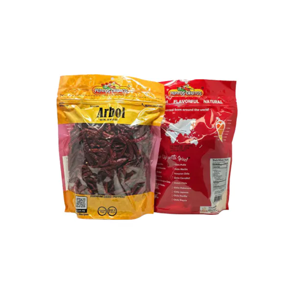 PEPITOS CHILE DE ARBOL 16OZ.