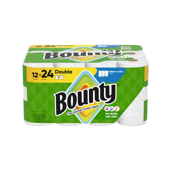 BOUNTY 2 PLY SELECT-A-SIZE PAPER TOWELS