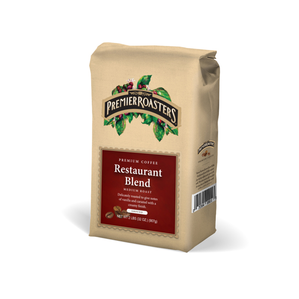 PREMIER ROASTERS GROUND COFFEE RESTAURANT BLEND
