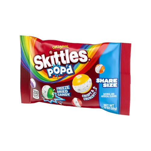SKITTLES POP'D ORIGINAL SHARE SIZE