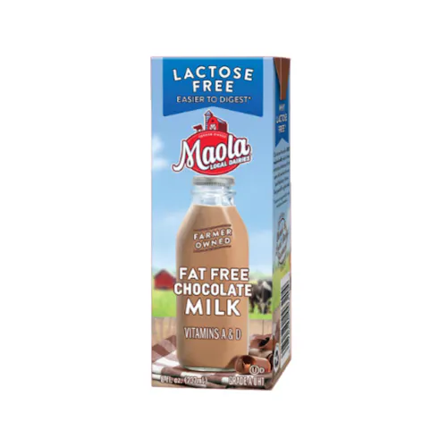 MAOLA CHOCOLATE MILK 27/8OZ CARTONS UHT