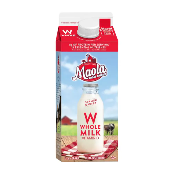 MAOLA WHOLE MILK CARTON ESL