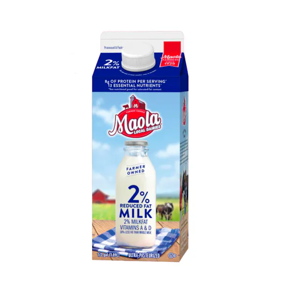MAOLA 2% MILK CARTON ESL