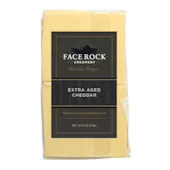 FACE ROCK CREAMERY EXTRA AGED SLICED CHEDDAR