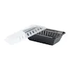 ECO-SYSTEMS 24 OZ MICROWAVEABLE RECTANGLE CONTAINER & LID COMBO