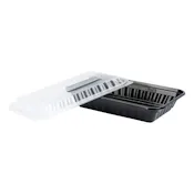 ECO-SYSTEMS 16 OZ MICROWAVEABLE CONTAINER & LID COMBO