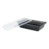 ECO-SYSTEMS 38 OZ MICROWAVEABLE RECTANGLE CONTAINER & LID COMBO