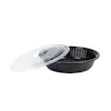 ECO-SYSTEMS 24OZ ROUND MICROWAVEABLE CONTAINER & LID COMBO