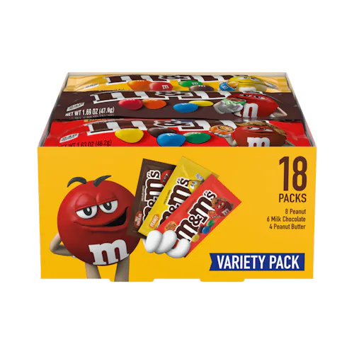 MIXED M&M MULTIPACK BOX