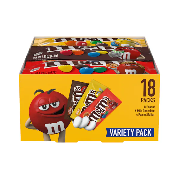 MIXED M&M MULTIPACK BOX