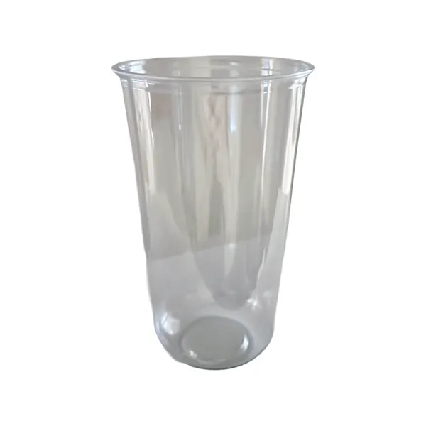 NICE 22 OZ U SHAPED BOBA CUP PET PLASTIC FOR LID USE