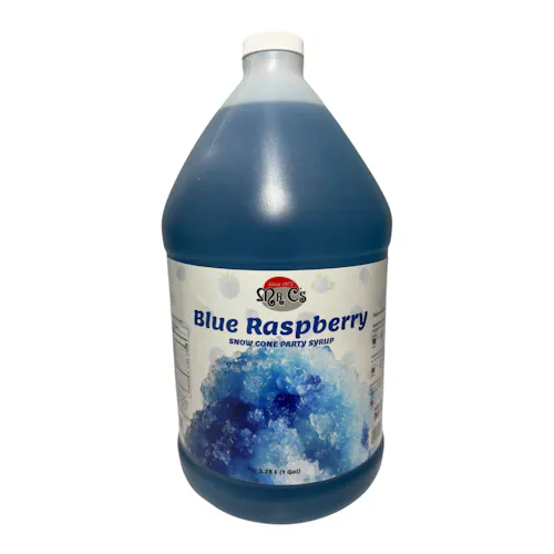 MR. C'S BLUE RASPBERRY SNOW CONE SYRUP