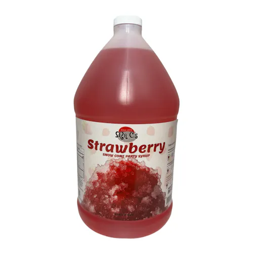 MR. C'S STRAWBERRY SNOW CONE SYRUP