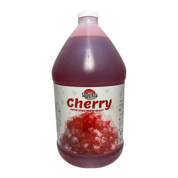 MR. C'S CHERRY SNOW CONE SYRUP