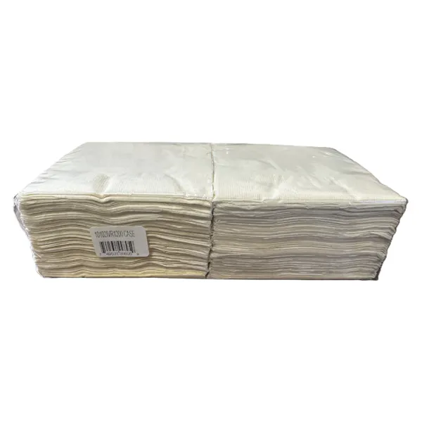 ULTRA SOFT PLUS BEV NAPKIN 10X10 2 PLY IVORY