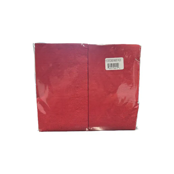 ULTRA SOFT PLUS DINNER NAPKIN 15X17 2 PLY RED