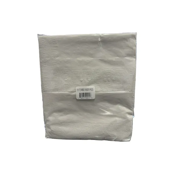 ULTRA SOFT PLUS DINNER NAPKIN 15X17 2 PLY WHITE