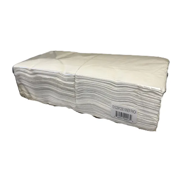 ULTRA SOFT PLUS BEV NAPKIN 10X10 2 PLY WHITE