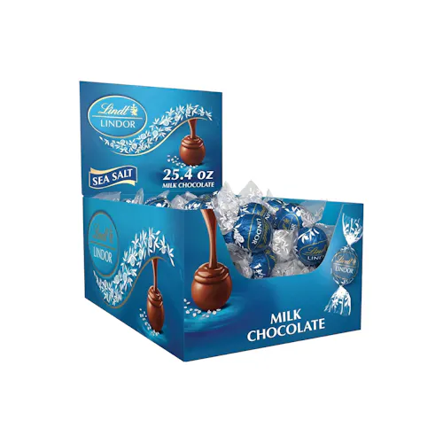 LINDT LINDOR TRUFFLE SEA SALT
