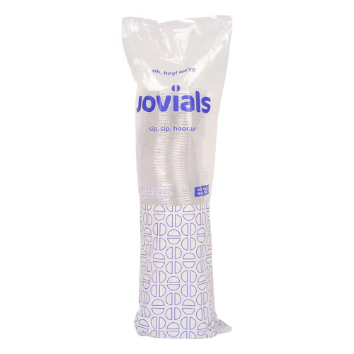 JOVIALS FLAT STRAW SLOT LID FITS 12-24 OZ