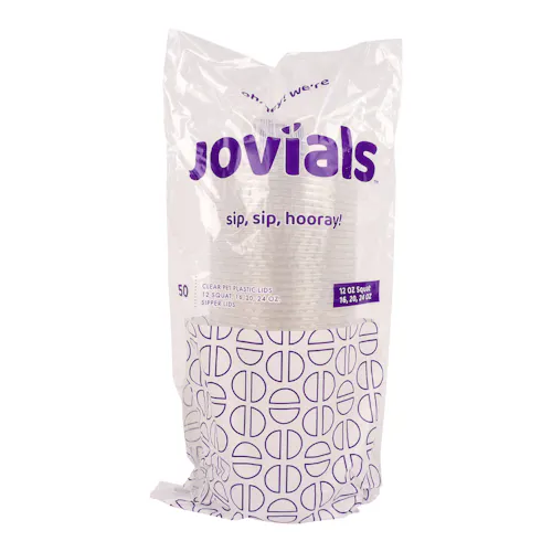 JOVIALS SIPPER LID FITS 12-24 OZ