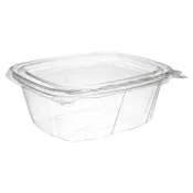 DART 12 OZ PET PLASTIC TAMPER EVIDENT/RESISTENT CONTAINER