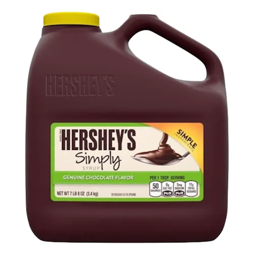 HERSHEY'S SIMPLY CHOCOLATE SYRUP JUG