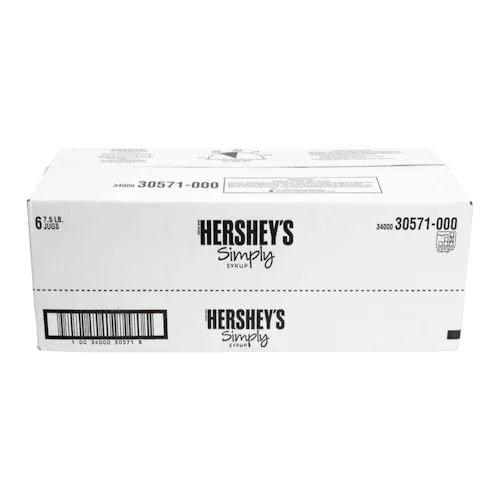 HERSHEY'S SIMPLY CHOCOLATE SYRUP JUG
