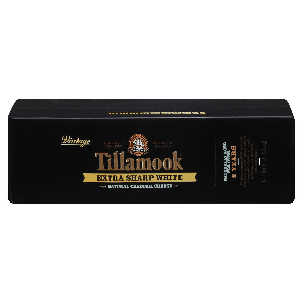 TILLAMOOK EXTRA SHARP WHITE CHEDDAR CHEESE LOAF