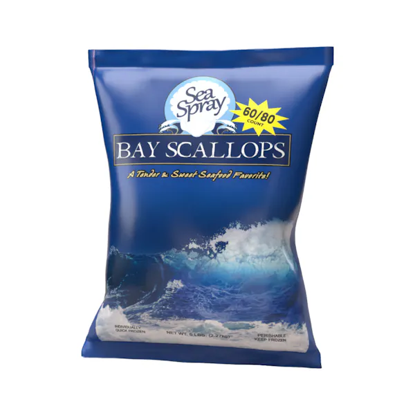 SEA SPRAY BAY SCALLOPS 60/80 CT
