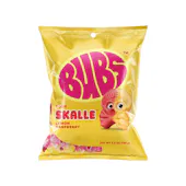 BUBS LEMON RASPBERRY SOUR SKALLE CANDY
