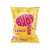 BUBS LEMON RASPBERRY SOUR SKALLE CANDY