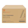 ECOSYSTEMS 7.75 IN JUMBO GREEN WRAPPED COMPOSTABLE STRAW