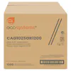 ECOSYSTEMS 10.25 GREEN WRAPPED COMPOSTABLE STRAW