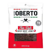 OBERTO SPICY THIN STYLE BEEF JERKY 2.2 OZ