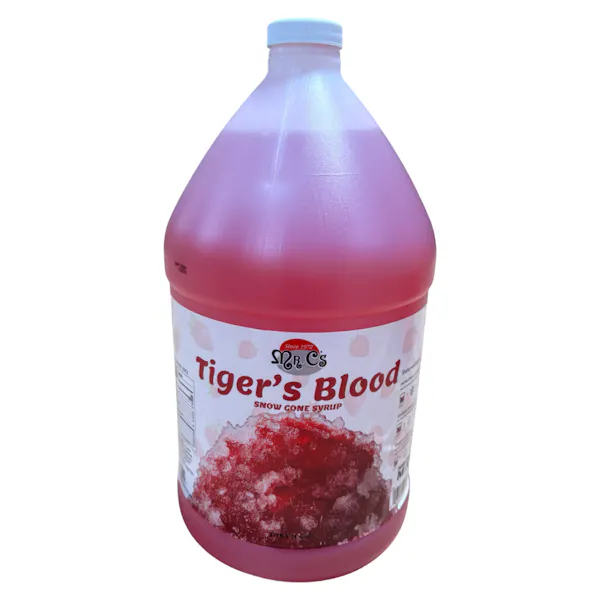 MR. C'S TIGERS BLOOD SNOW CONE SYRUP