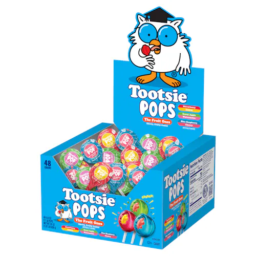 TOOTSIE ROLL THE FRUIT ONES TOOTSIE POPS