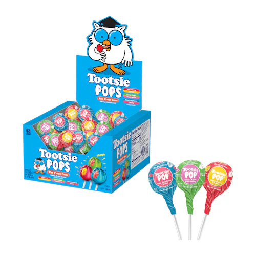 TOOTSIE ROLL THE FRUIT ONES TOOTSIE POPS