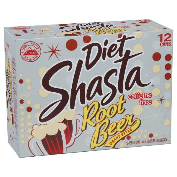 SHASTA SHASTA DIET ROOT BEER