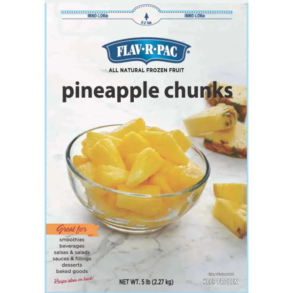 FLAV-R-PAC FROZEN PINEAPPLE CHUNKS