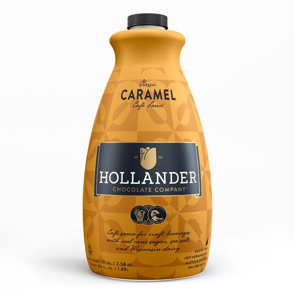 HOLLANDER CHOCOLATE CLASSIC CARAMEL CAFE SAUCE