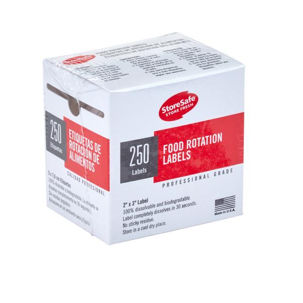 STORESAFE DISSOLVABLE LABELS 250 COUNT